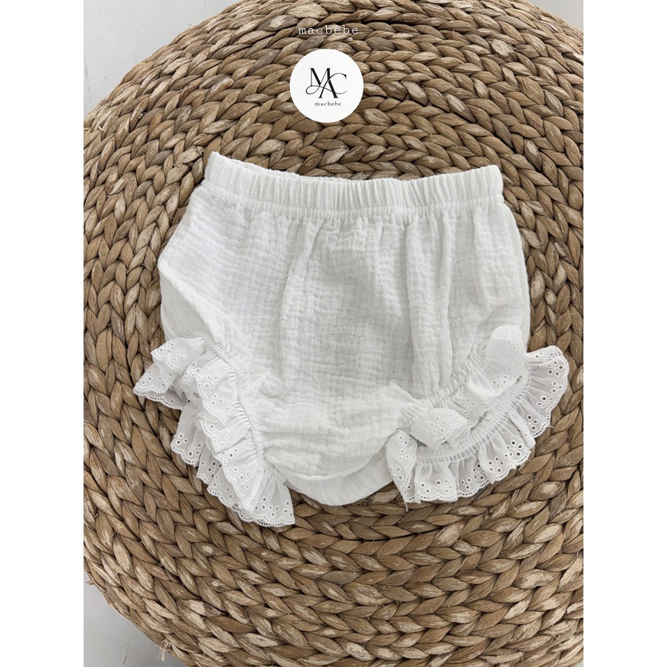 26夏 正韓 MACBEBE｜Pure Baby 棉紗無袖套裝-細節圖8