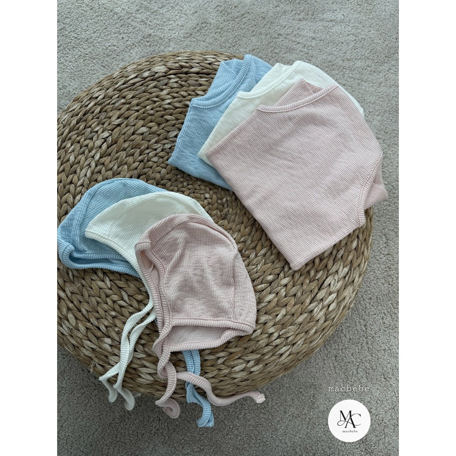 26夏 正韓 MACBEBE｜Pure Baby 簡約包屁衣-細節圖4