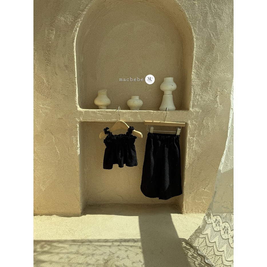 26夏 正韓 MACBEBE｜Pure Baby 極美 雕花蕾絲 套裝 大推-細節圖5