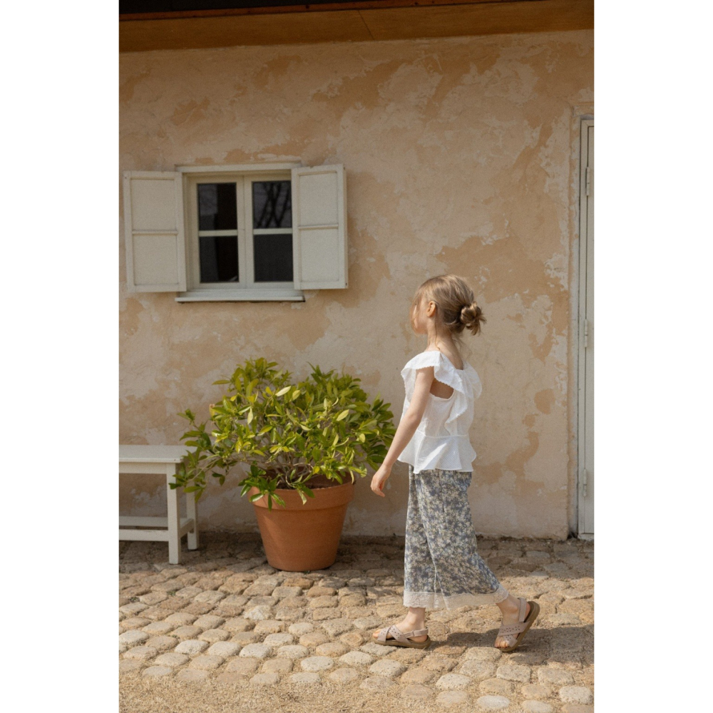 26夏 正韓 Perrobebe｜Cottage Story 飄逸法式上衣-細節圖5