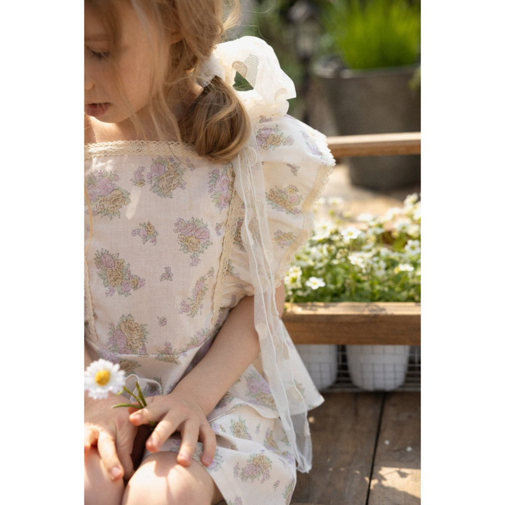 26夏 正韓 Perrobebe｜Cottage Story 飄逸法式上衣-細節圖6