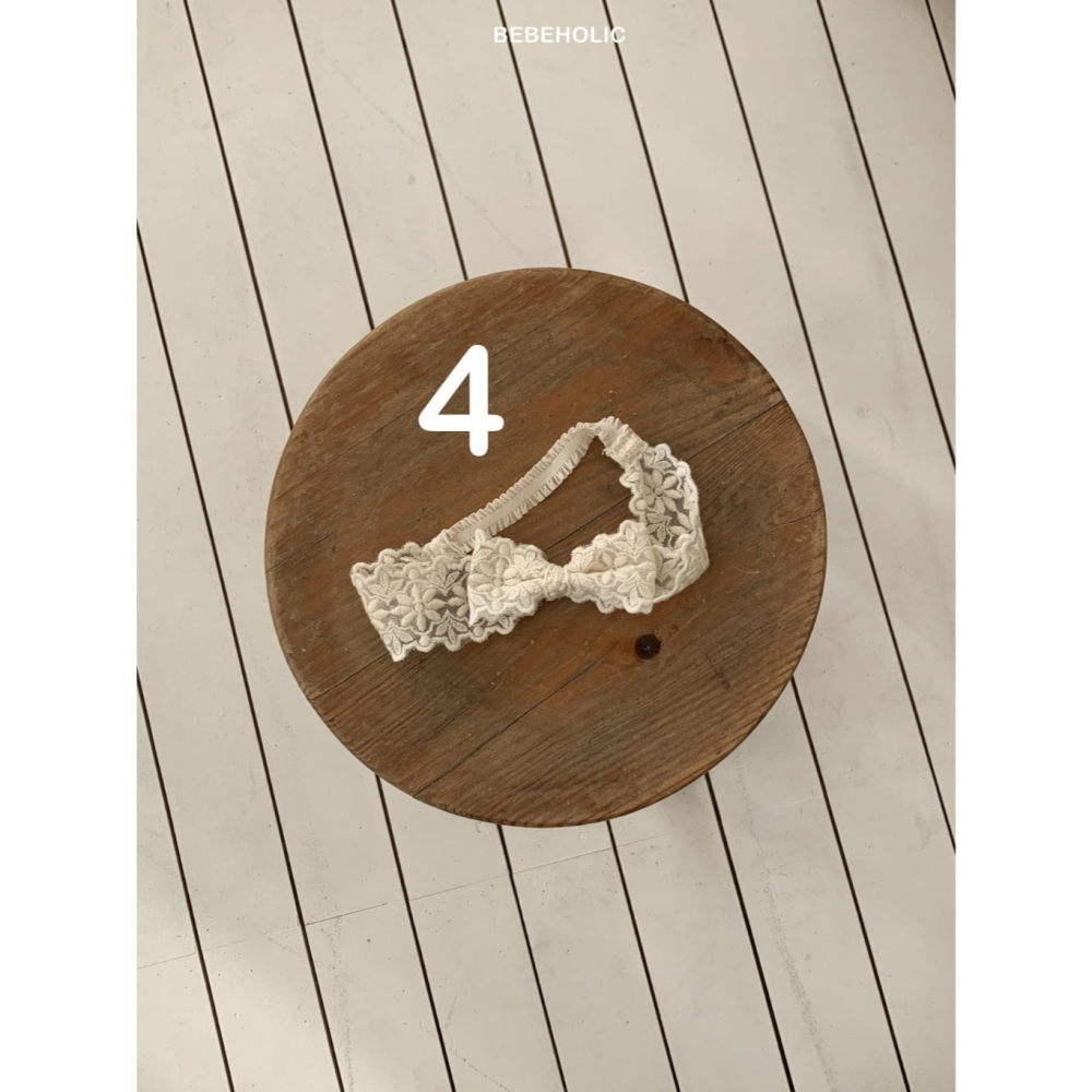 26夏 正韓 BEBEHOLIC｜Pure Lace  蕾絲髮帶-細節圖5