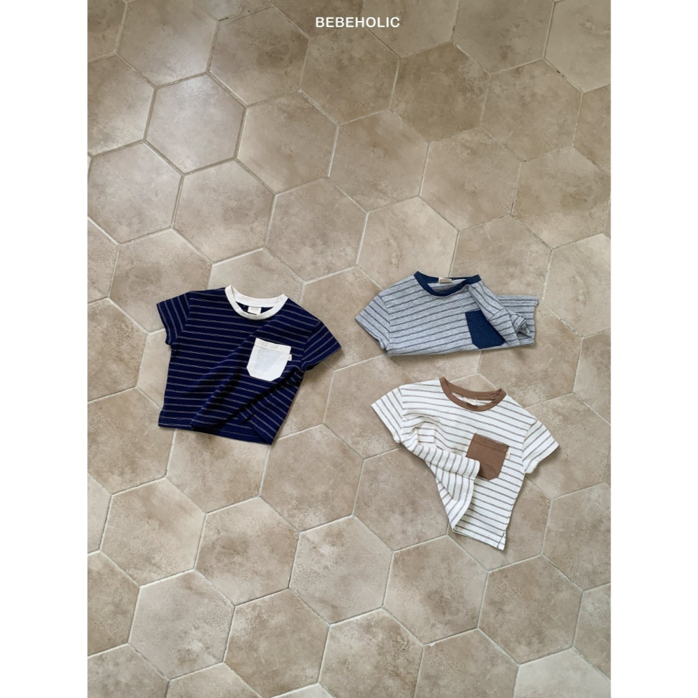 26夏 正韓 BEBEHOLIC｜Pure Lace 經典條紋上衣-細節圖3