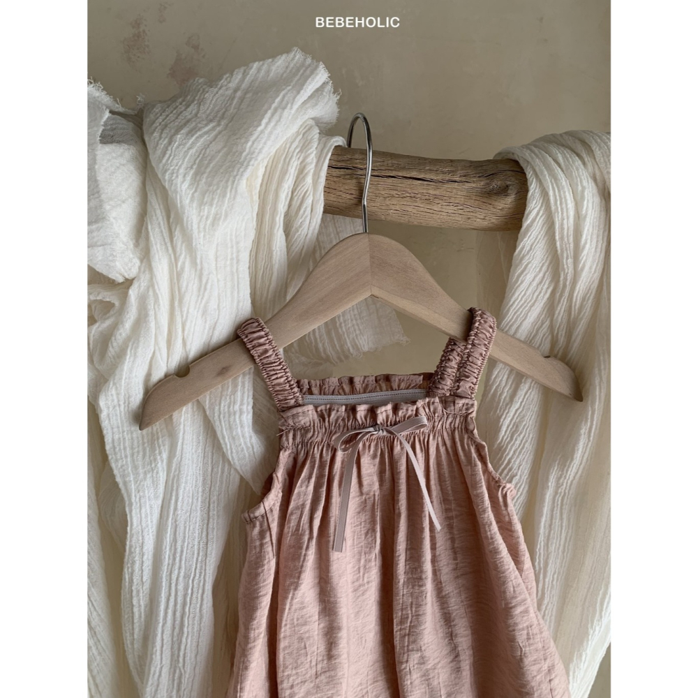 26夏 正韓 BEBEHOLIC｜Pure Lace 輕飄飄 抓皺洋裝-細節圖4