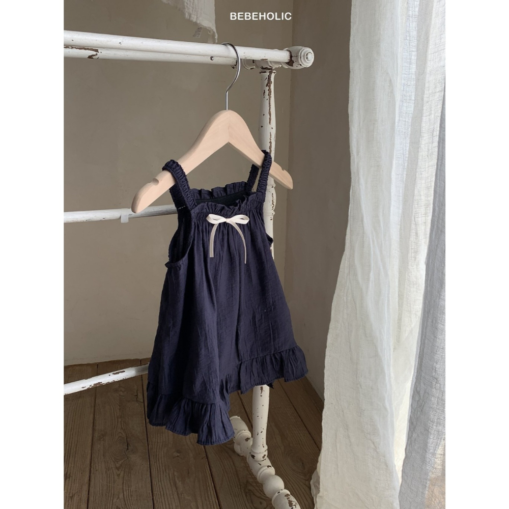 26夏 正韓 BEBEHOLIC｜Pure Lace 輕飄飄 抓皺洋裝-細節圖5