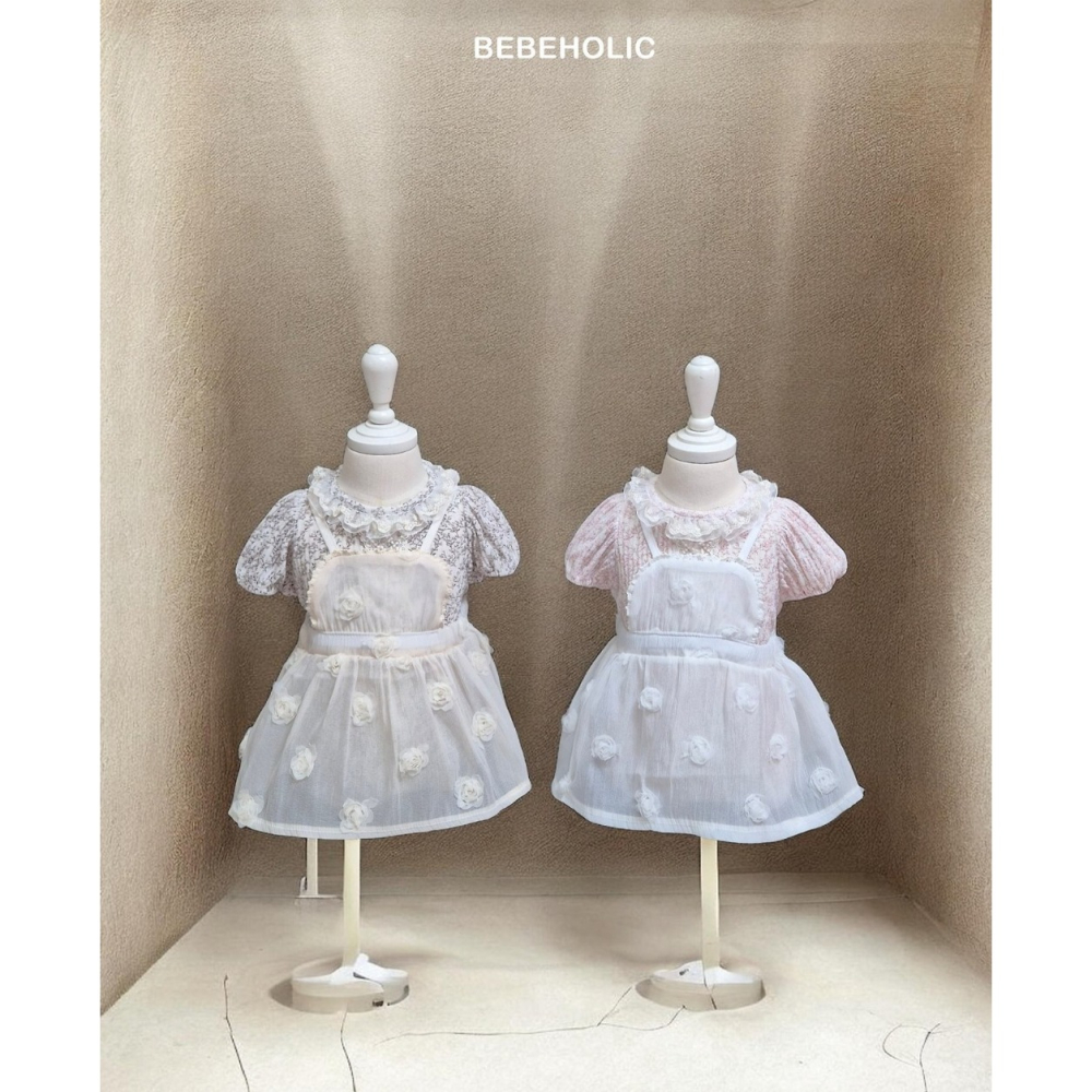 26夏 正韓 BEBEHOLIC｜Pure Lace Rose 外搭小襯裙-細節圖4