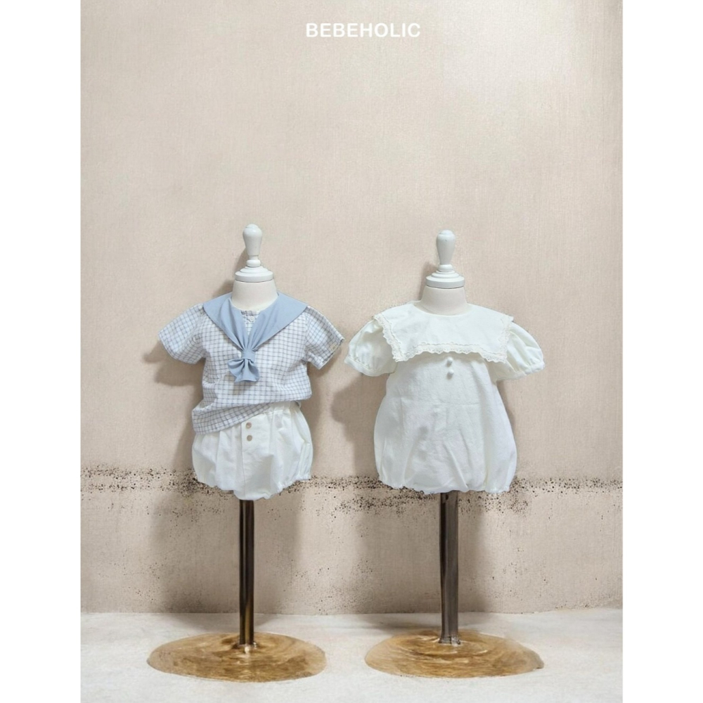 26夏 正韓 BEBEHOLIC｜Pure Lace 木釦小南瓜褲-細節圖5