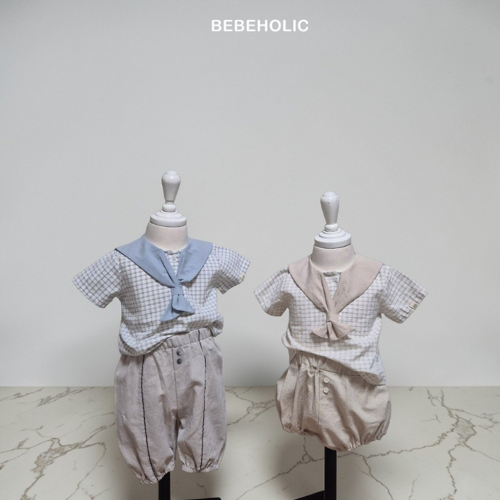 26夏 正韓 BEBEHOLIC｜Pure Lace 木釦小南瓜褲-細節圖6