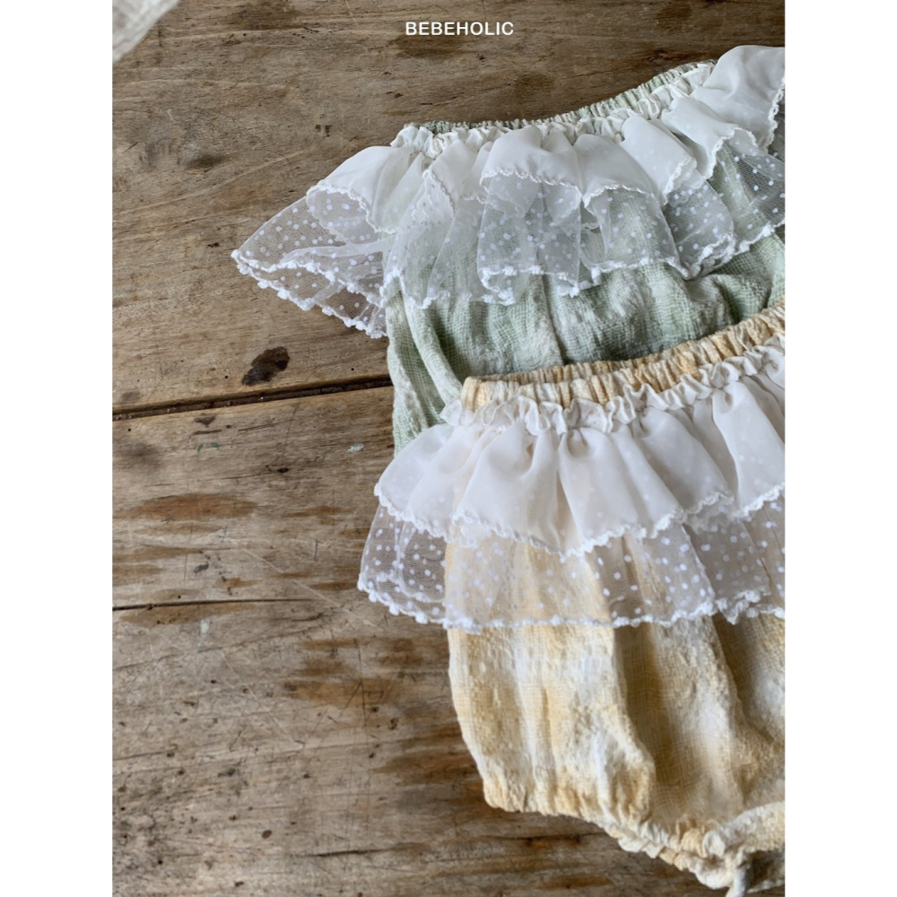 26夏 正韓 BEBEHOLIC｜Pure Lace 夏日感 蕾絲南瓜褲-細節圖3