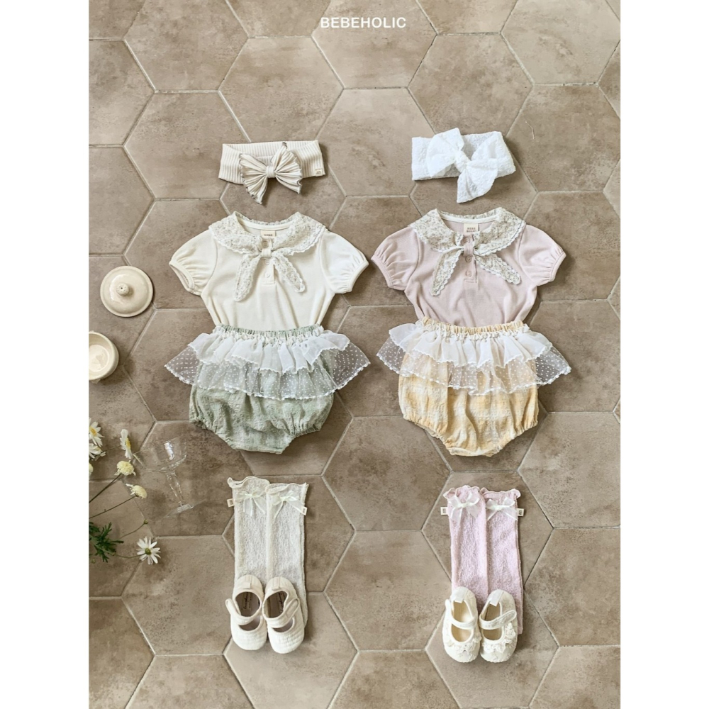 26夏 正韓 BEBEHOLIC｜Pure Lace 夏日感 蕾絲南瓜褲-細節圖4