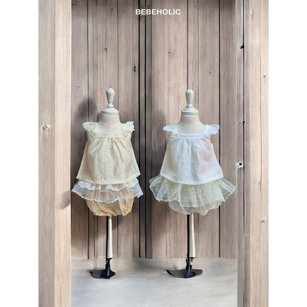 26夏 正韓 BEBEHOLIC｜Pure Lace 夏日感 蕾絲南瓜褲-細節圖5