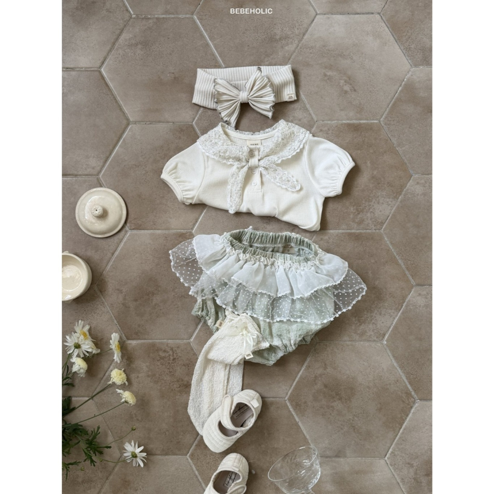 26夏 正韓 BEBEHOLIC｜Pure Lace 夏日感 蕾絲南瓜褲-細節圖7