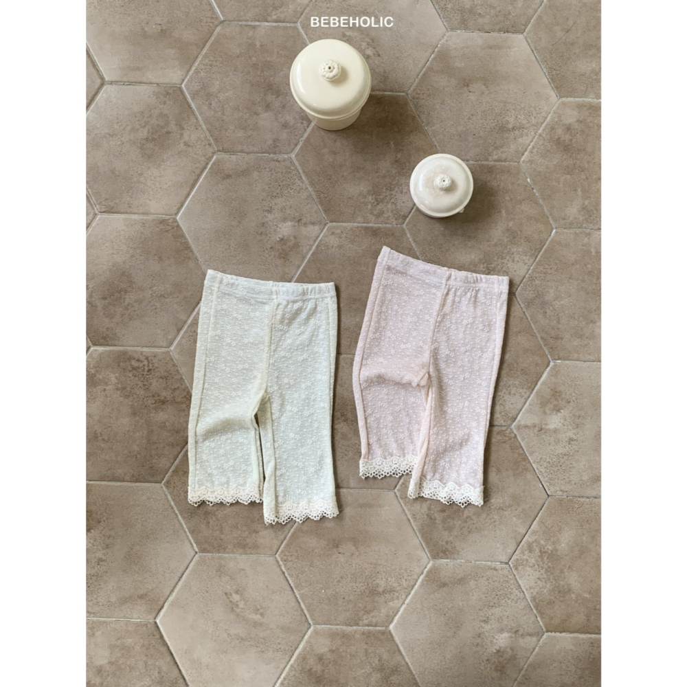 26夏 正韓 BEBEHOLIC｜Pure Lace  拼接蕾絲長褲-細節圖7