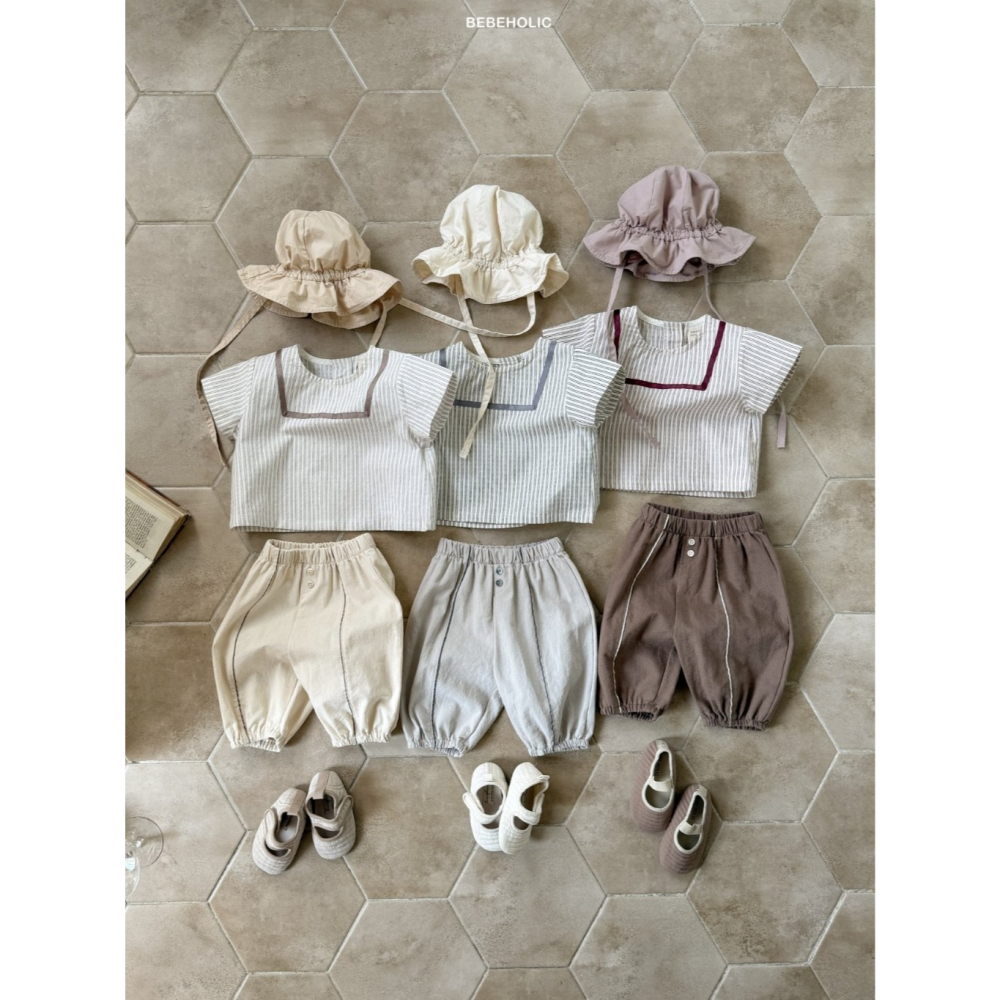 26夏 正韓 BEBEHOLIC｜Pure Lace 木釦百搭 長褲-細節圖6