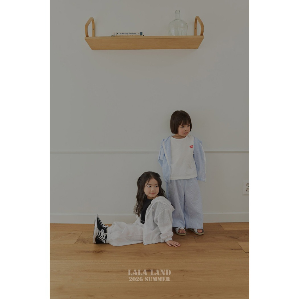 26夏 正韓 LALALAND｜Summer Scoop 直條壓紋 連帽外套-細節圖8