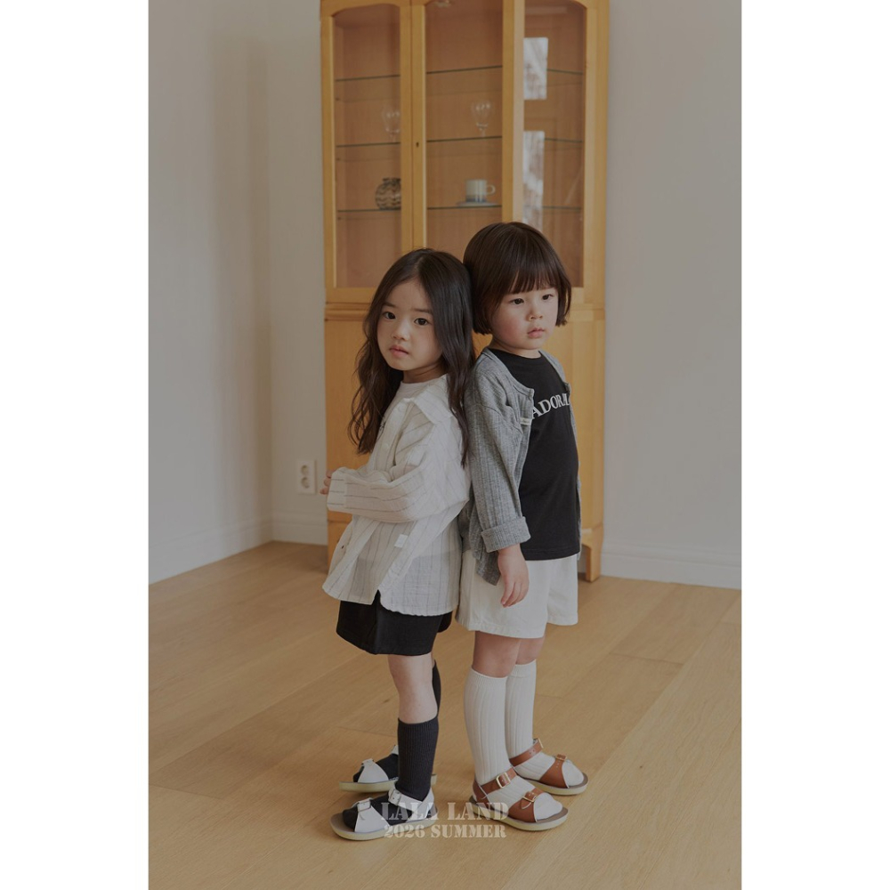 26夏 正韓 LALALAND｜Summer Scoop 非黑即白 短褲-細節圖3