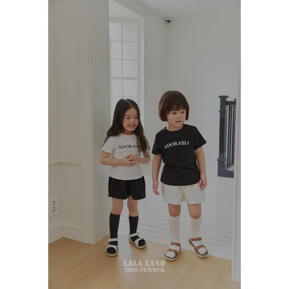 26夏 正韓 LALALAND｜Summer Scoop 非黑即白 短褲-細節圖4