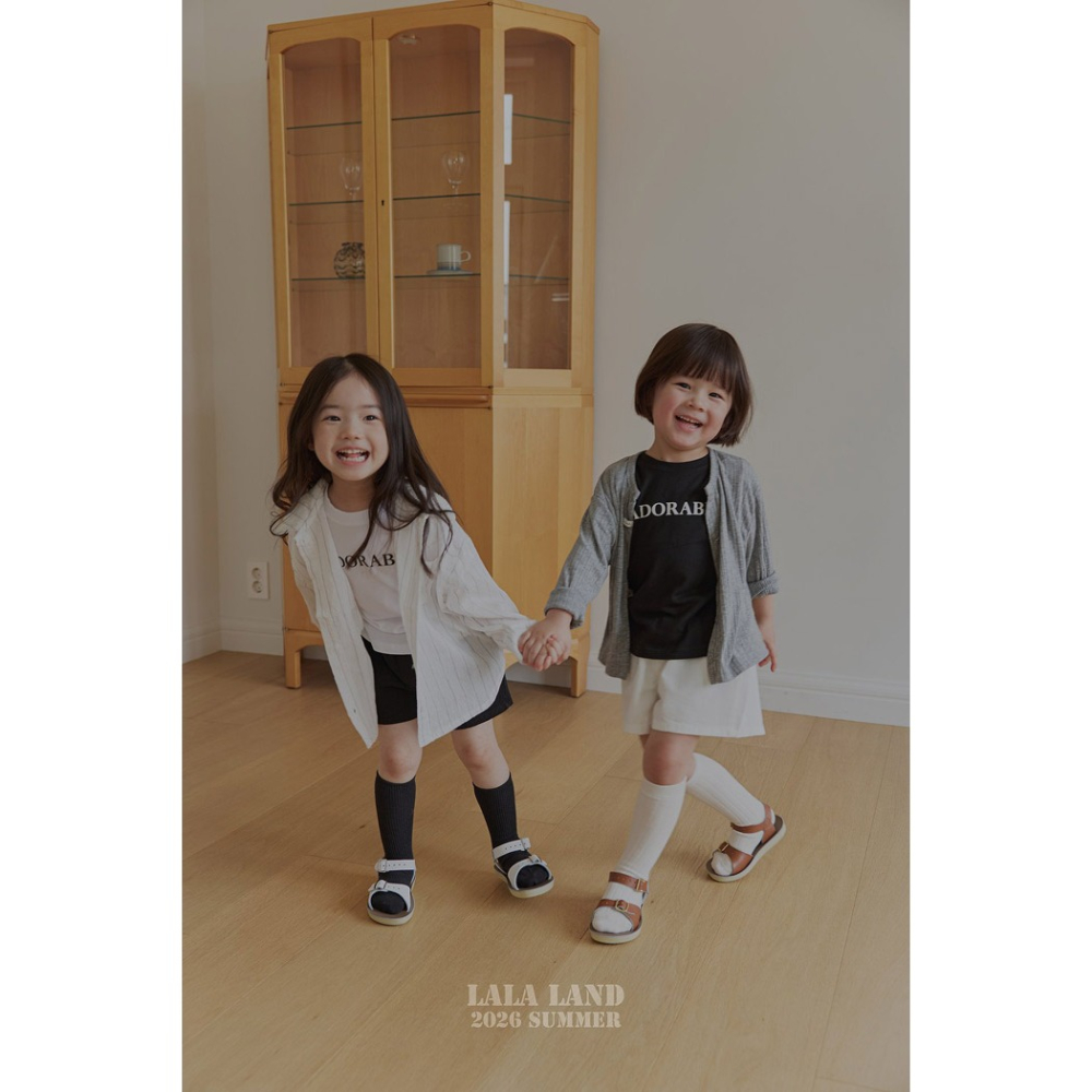 26夏 正韓 LALALAND｜Summer Scoop 非黑即白 短褲-細節圖5