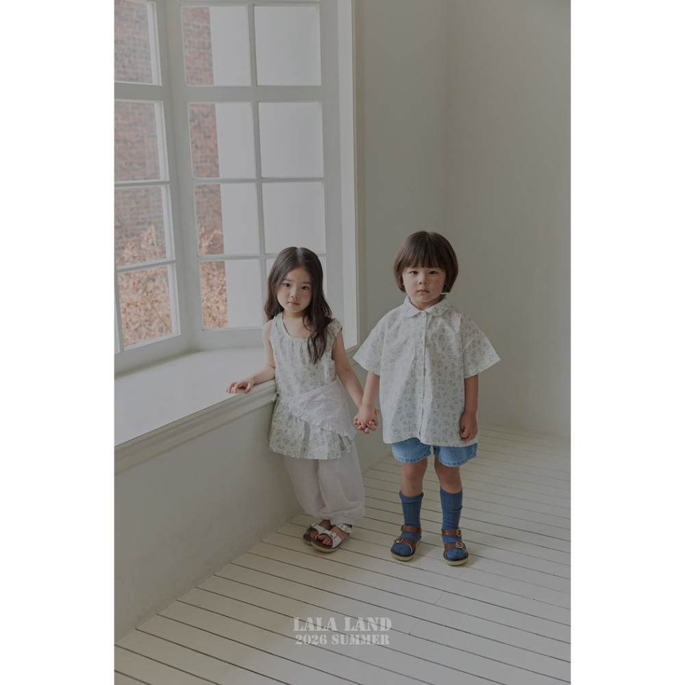 26夏 正韓 LALALAND｜Summer Scoop 品牌小標 牛仔短褲-細節圖6