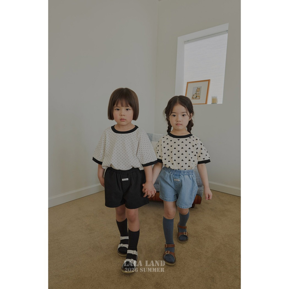 26夏 正韓 LALALAND｜Summer Scoop 品牌小標 牛仔短褲-細節圖8