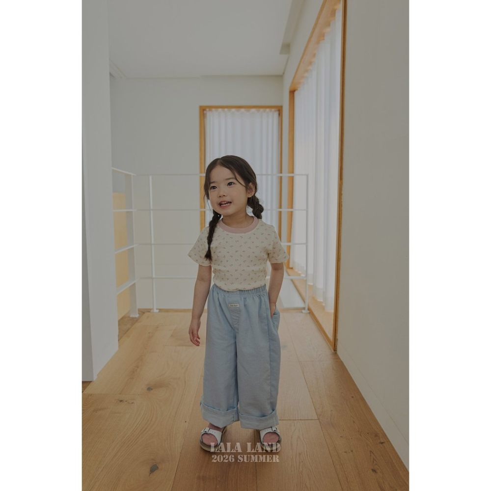 26夏 正韓 LALALAND｜Summer Scoop 直筒寬褲-細節圖5