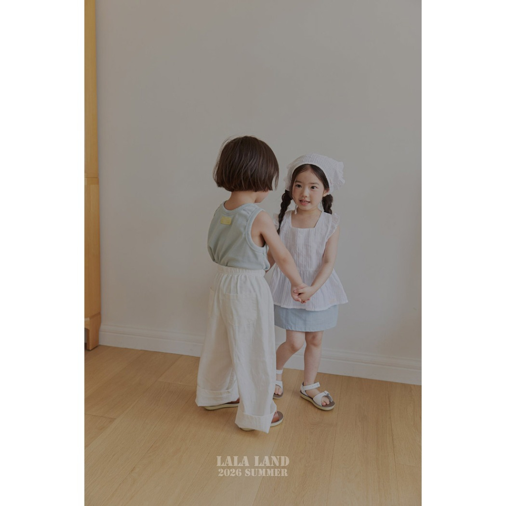 26夏 正韓 LALALAND｜Summer Scoop 直筒寬褲-細節圖6