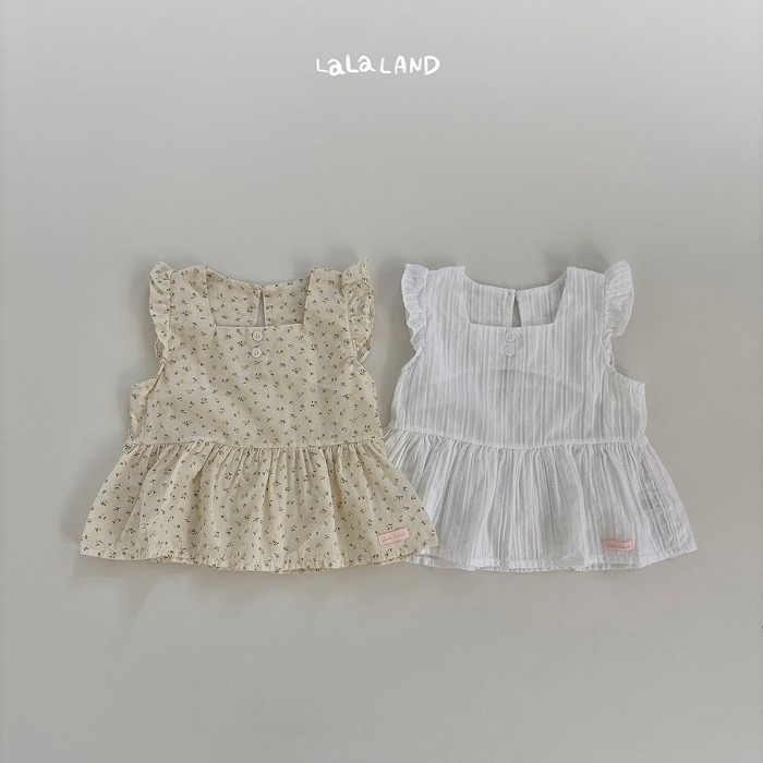 26夏 正韓 LALALAND｜Summer Scoop 超可愛 波浪袖 娃娃上衣-細節圖2