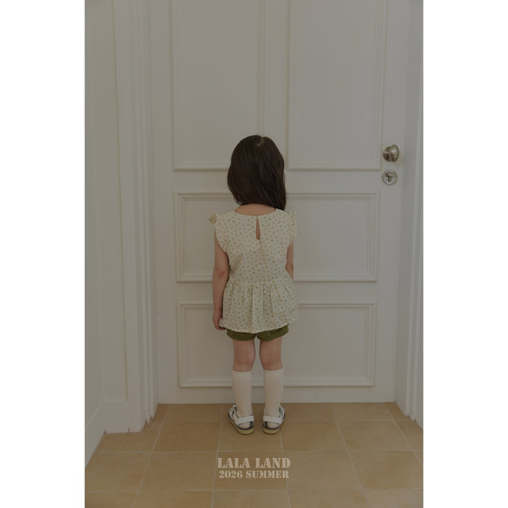 26夏 正韓 LALALAND｜Summer Scoop 超可愛 波浪袖 娃娃上衣-細節圖6