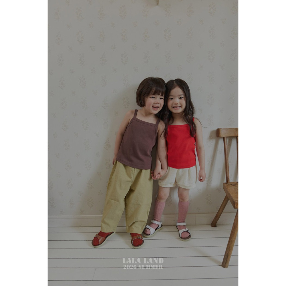 26夏 正韓 LALALAND｜Summer Scoop 跑跳日常 棉質背心-細節圖2