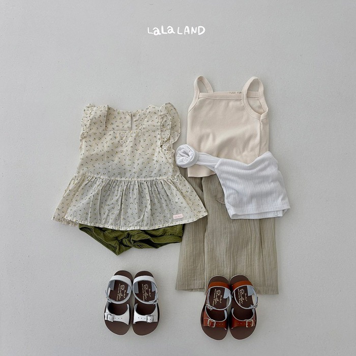 26夏 正韓 LALALAND｜Summer Scoop 跑跳日常 棉質背心-細節圖7