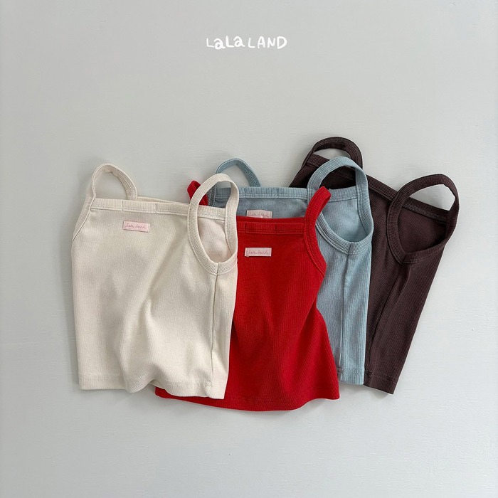 26夏 正韓 LALALAND｜Summer Scoop 跑跳日常 棉質背心-細節圖8