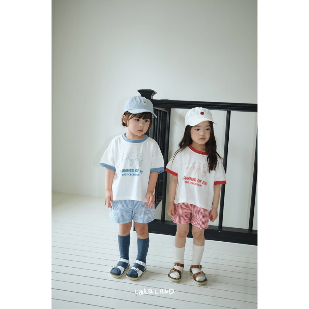 26夏 正韓 LALALAND｜Summer Scoop 冰淇淋 短T-細節圖4