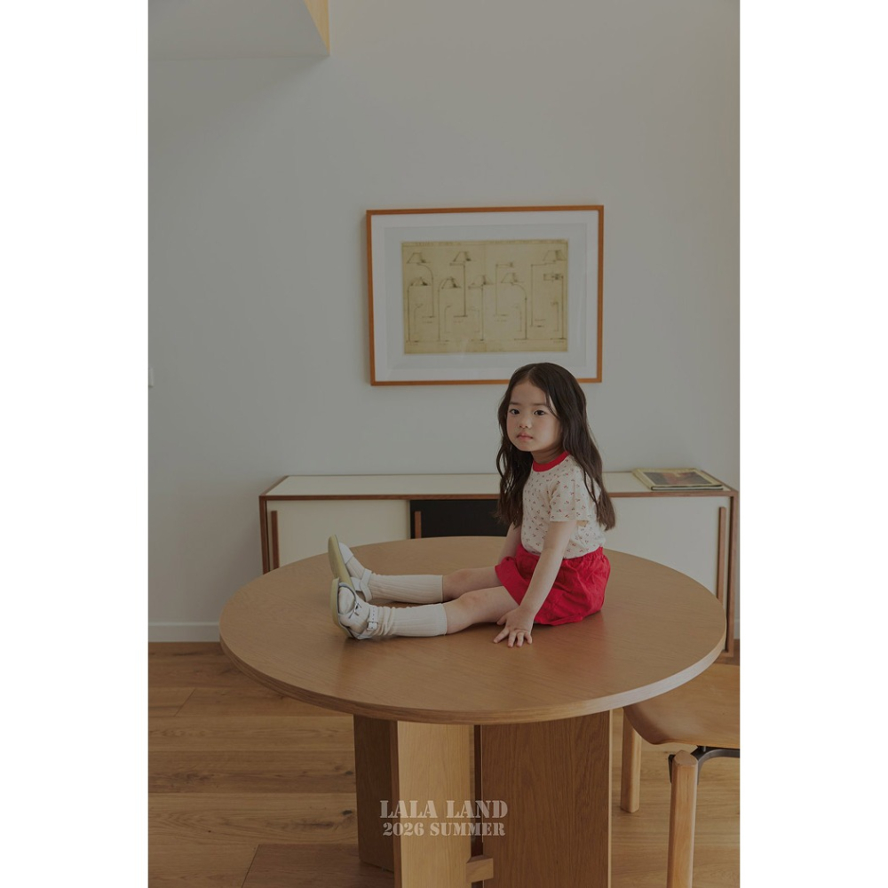 26夏 正韓 LALALAND｜Summer Scoop 順身小櫻桃 短T-細節圖4