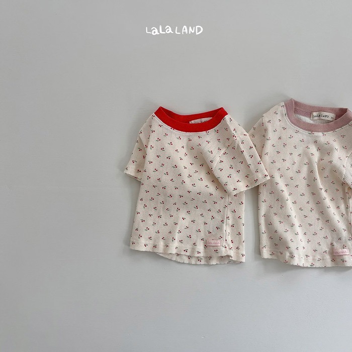 26夏 正韓 LALALAND｜Summer Scoop 順身小櫻桃 短T-細節圖7