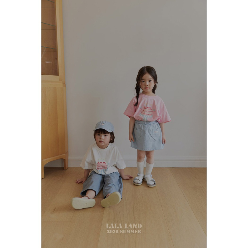 26夏 正韓 LALALAND｜Summer Scoop 生日蛋糕 印花短T 大推款-細節圖3