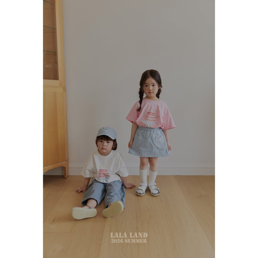 26夏 正韓 LALALAND｜Summer Scoop 生日蛋糕 印花短T 大推款-細節圖4