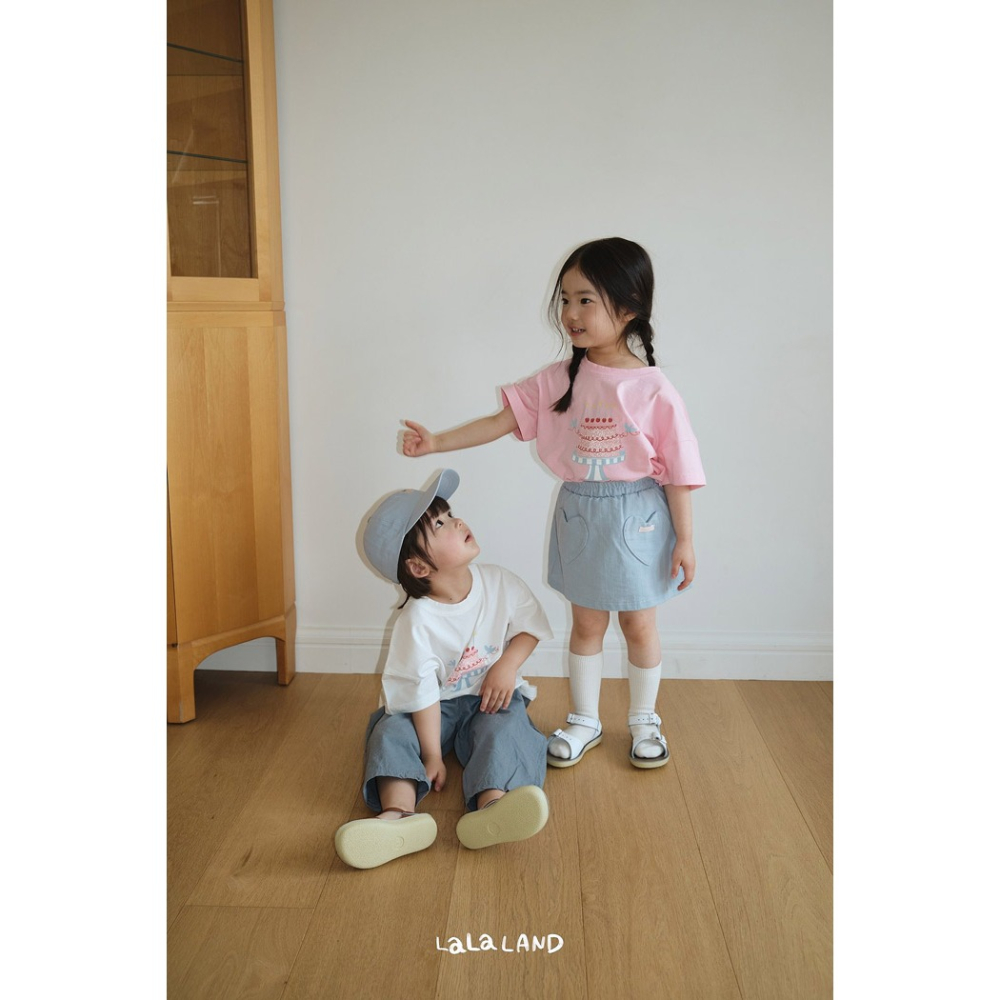26夏 正韓 LALALAND｜Summer Scoop 生日蛋糕 印花短T 大推款-細節圖5