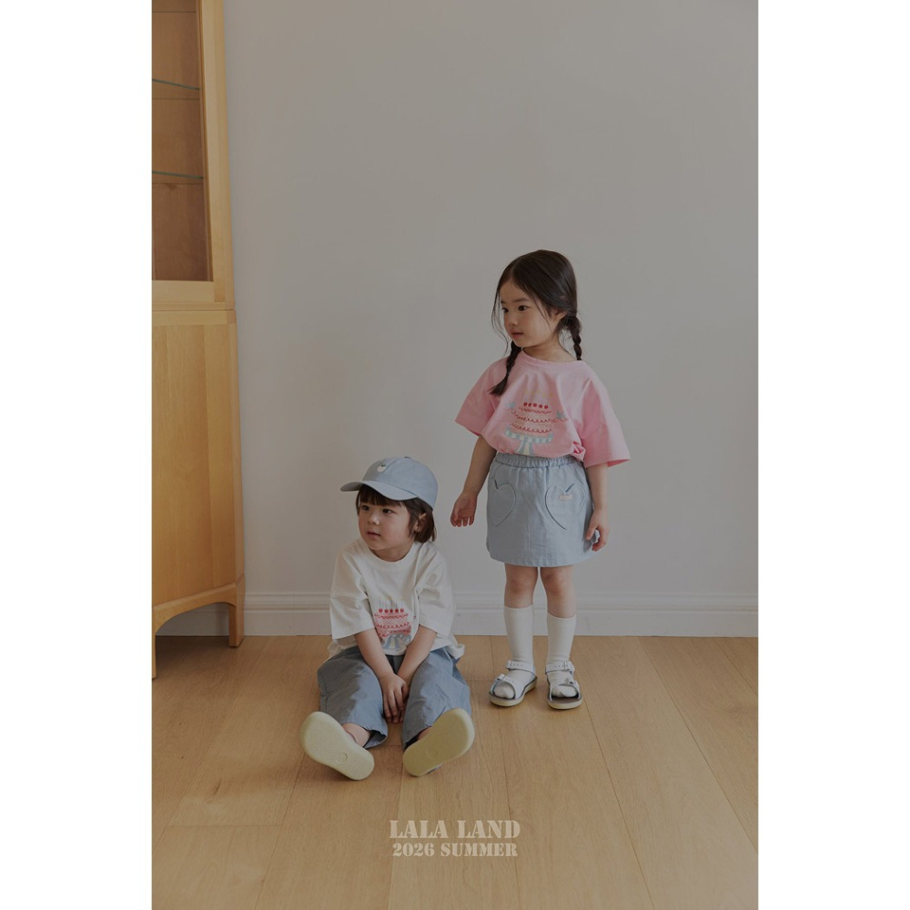 26夏 正韓 LALALAND｜Summer Scoop 愛心口袋 短裙 有內襯褲-細節圖3