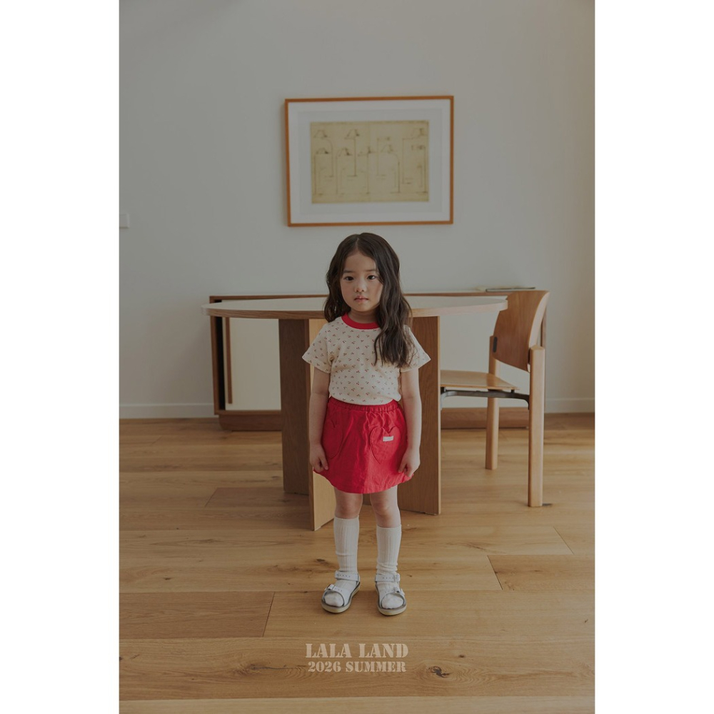 26夏 正韓 LALALAND｜Summer Scoop 愛心口袋 短裙 有內襯褲-細節圖5