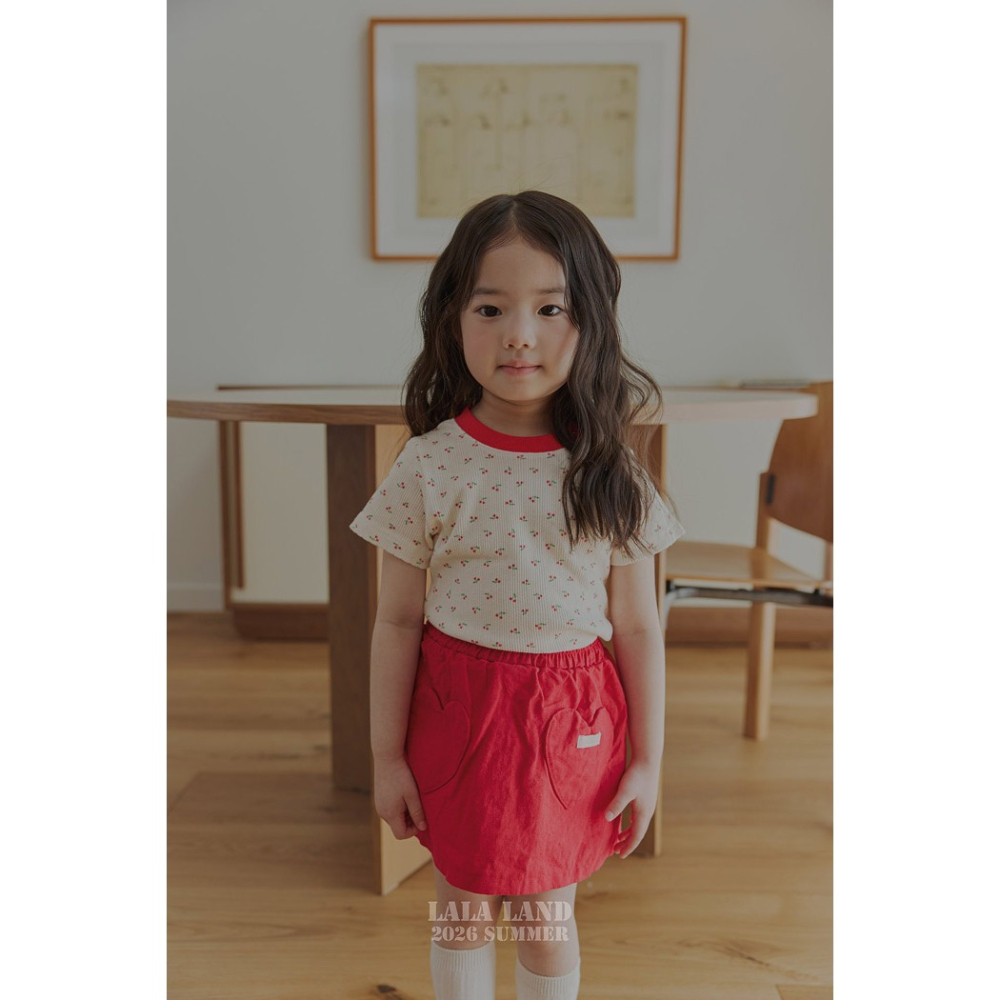 26夏 正韓 LALALAND｜Summer Scoop 愛心口袋 短裙 有內襯褲-細節圖6