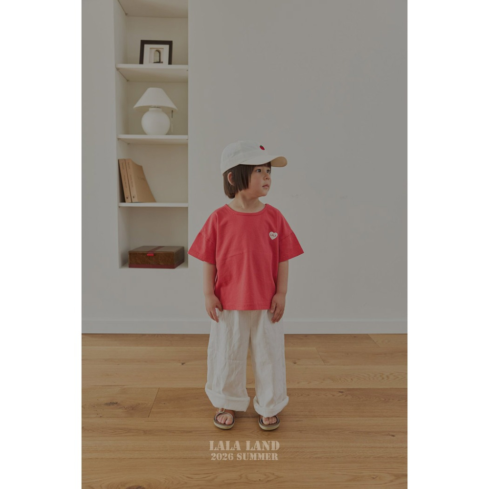 26夏 正韓 LALALAND｜Summer Scoop 別緻小愛心 短T-細節圖5