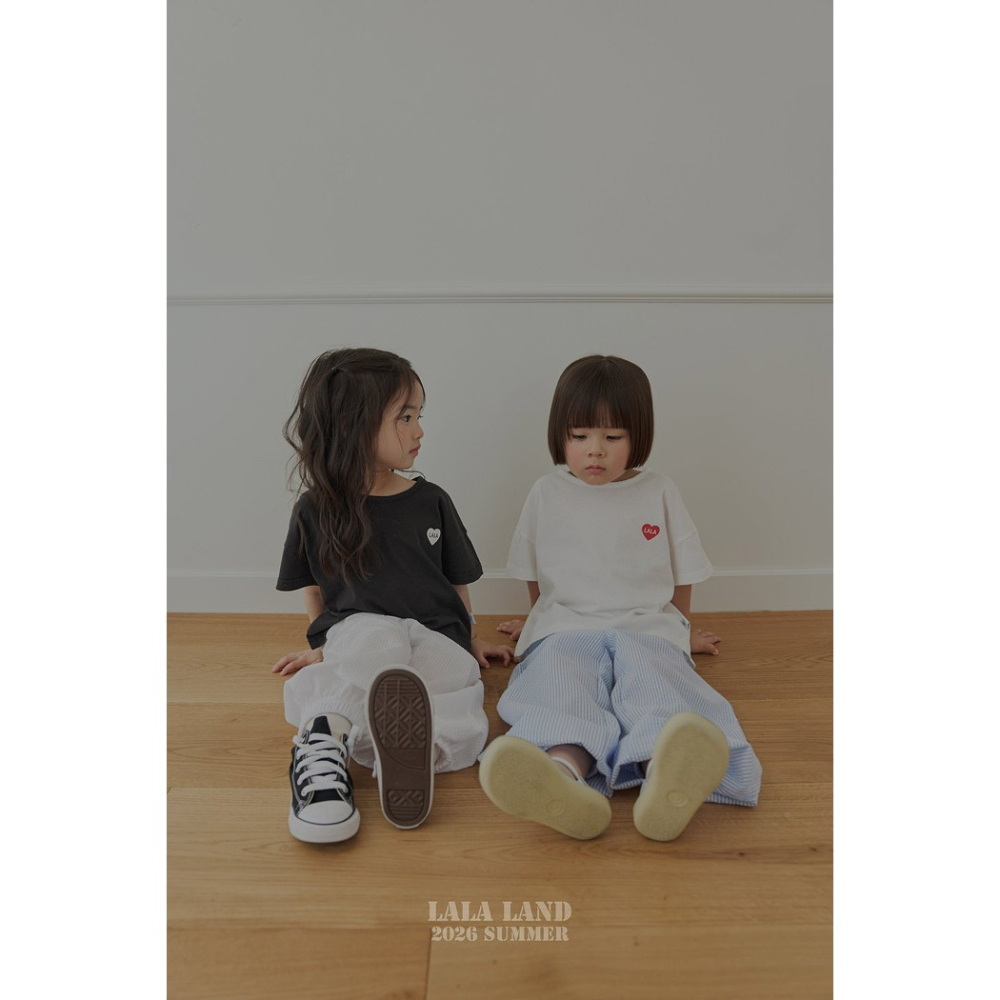 26夏 正韓 LALALAND｜Summer Scoop 別緻小愛心 短T-細節圖6