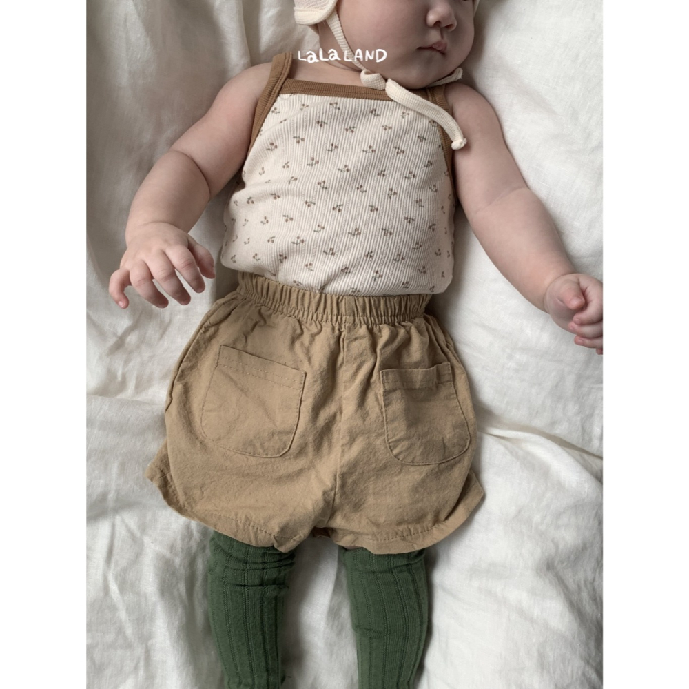 26夏 正韓 LALALAND｜Summer Scoop 百搭口袋 短褲 baby款-細節圖5