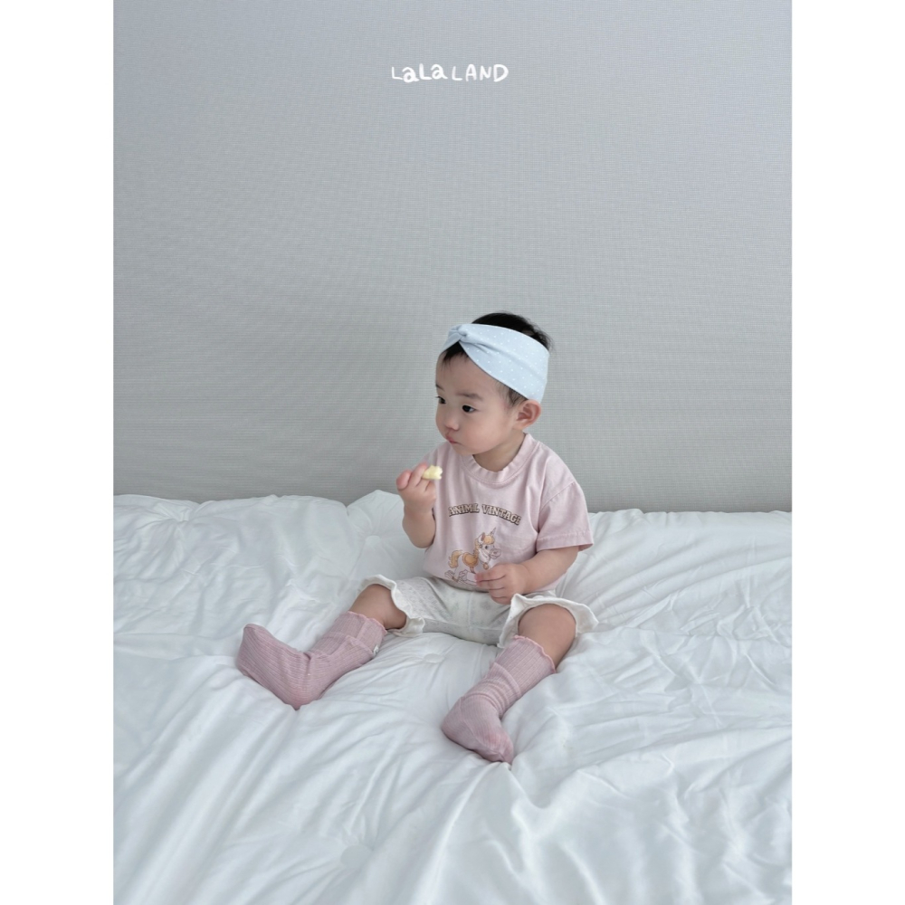 26夏 正韓 LALALAND｜Summer Scoop 荷葉邊 五分褲 baby款-細節圖4