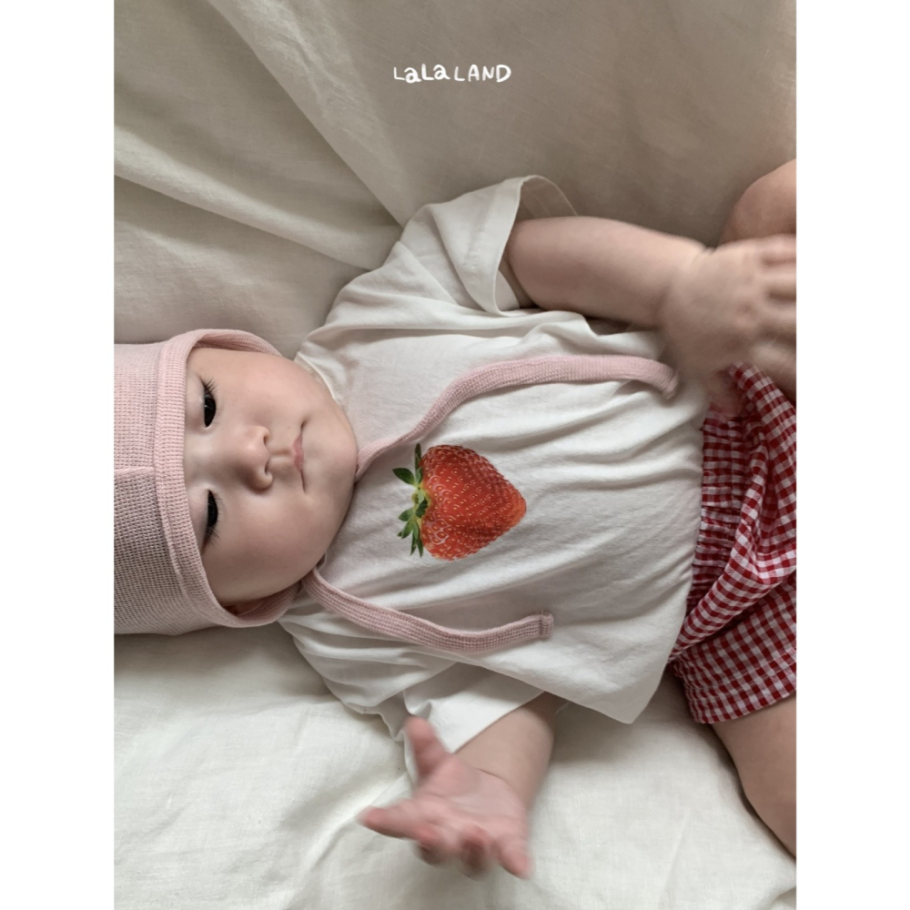 26夏 正韓 LALALAND｜Summer Scoop 水果印花 短T baby款-細節圖5