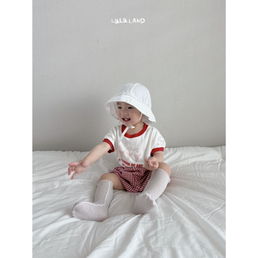 26夏 正韓 LALALAND｜Summer Scoop 冰淇淋 短T baby款-細節圖3