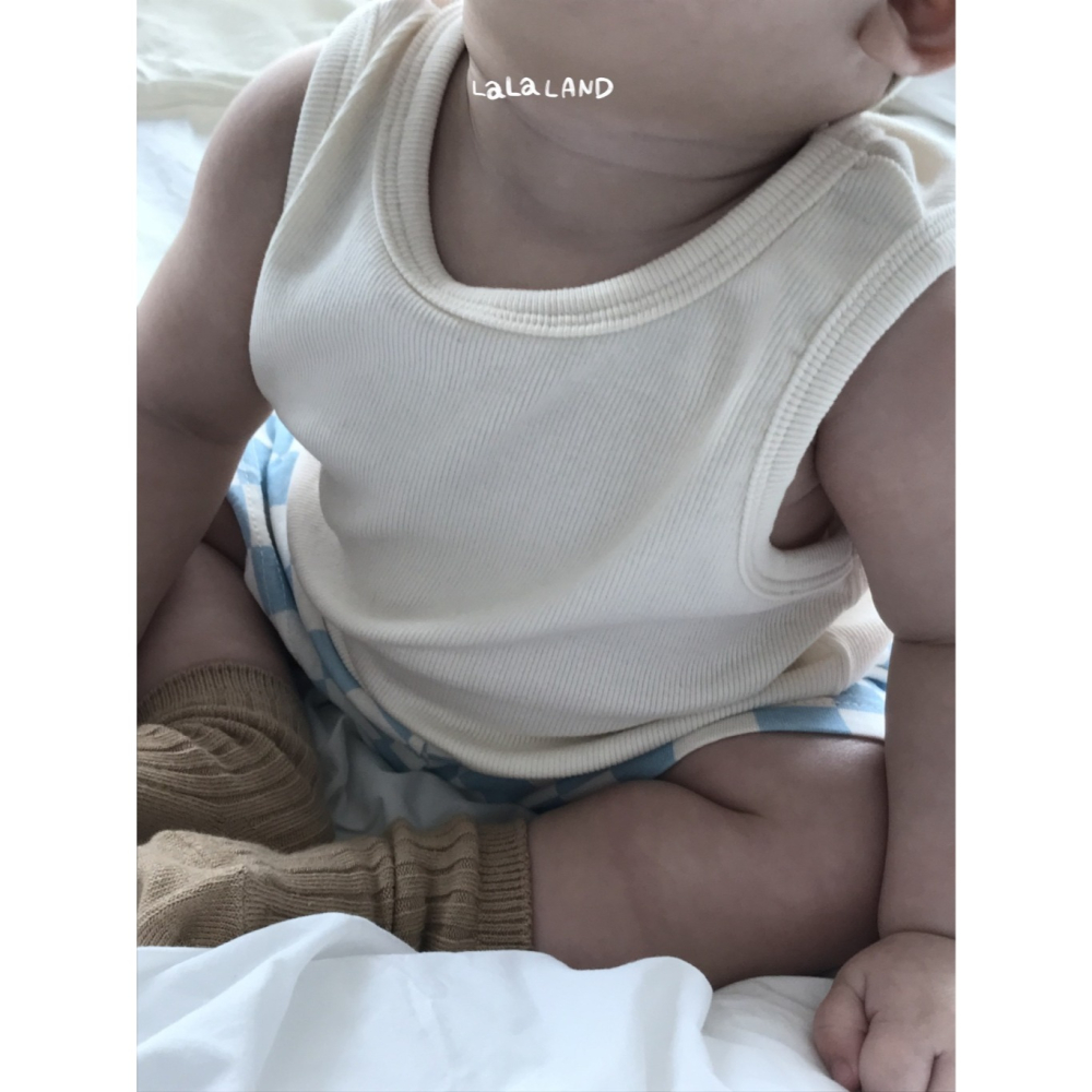 26夏 正韓 LALALAND｜Summer Scoop 直條紋感 坦克背心 baby款-細節圖4