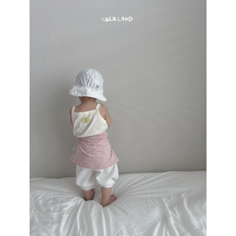 26夏 正韓 LALALAND｜Summer Scoop 簡約 素色細肩帶背心 baby款-細節圖4