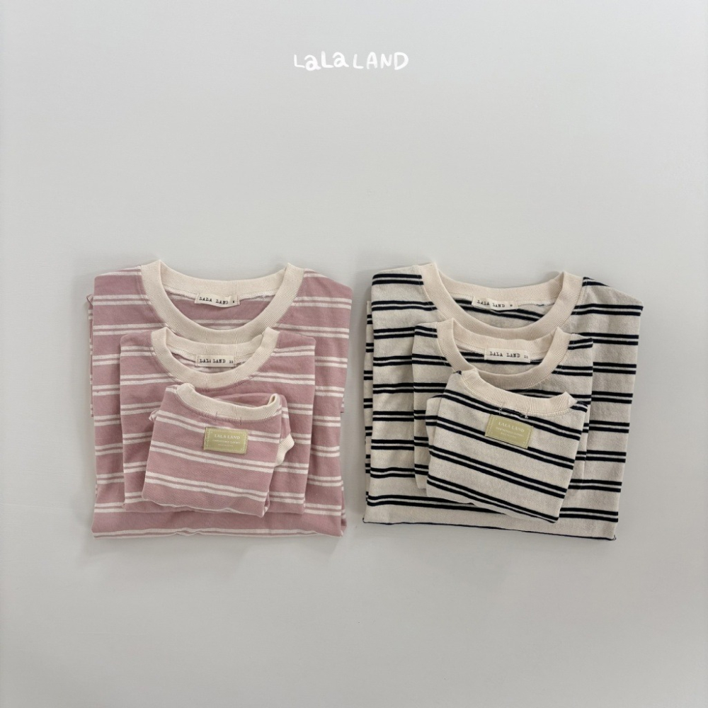 26夏 正韓 LALALAND｜Summer Scoop 復活款 經典條紋短T baby款-細節圖2