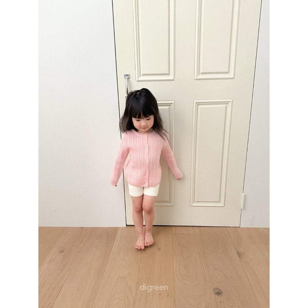 26夏 正韓 DIGREEN｜Daily Neutral  壓紋 針織外套 親子款-細節圖2